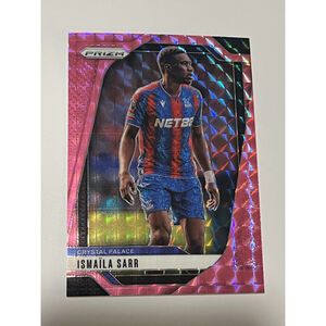 Ismaila Sarr 2024-25 Panini Prizm Premier League - #167 Pink Mosaic Prizm